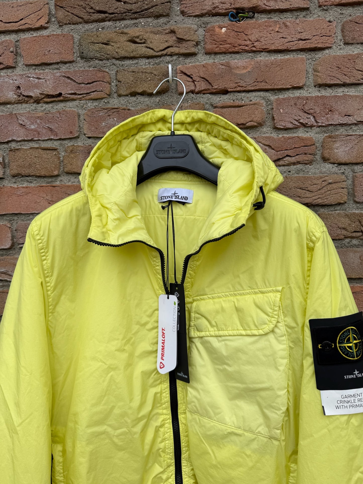Stone Island Garment Dyed Crinkle Reps R-NY Primaloft Jacket - M