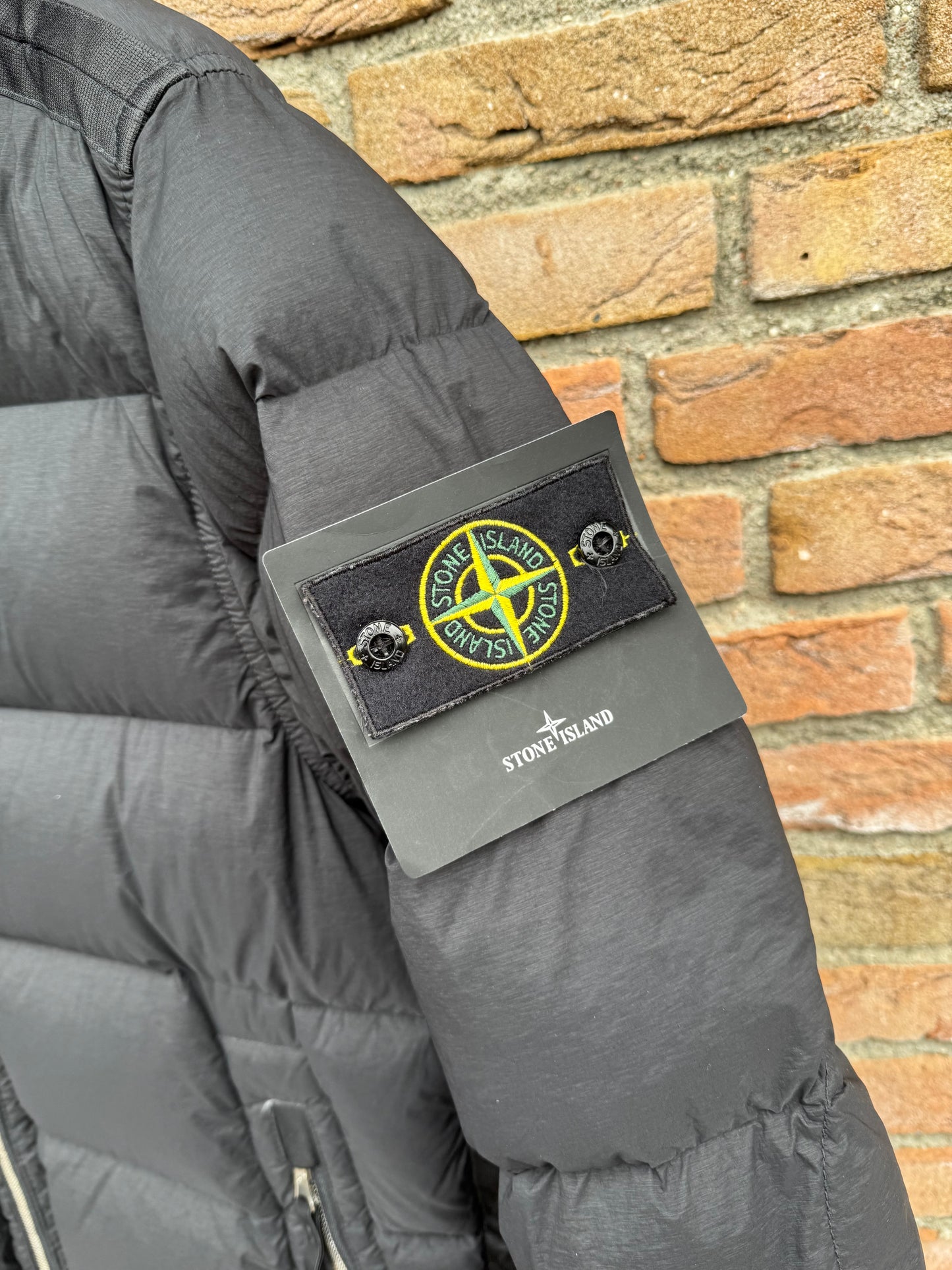 Stone Island Seamless Tunnel Nylon Daunenjacke - M