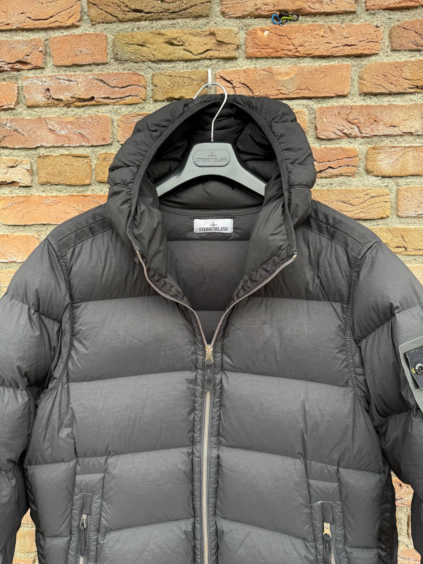 Stone Island Seamless Tunnel Nylon Daunenjacke - M