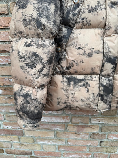 Stone Island Ice Jacket Earth Mapping Camouflage Down Jacket - S