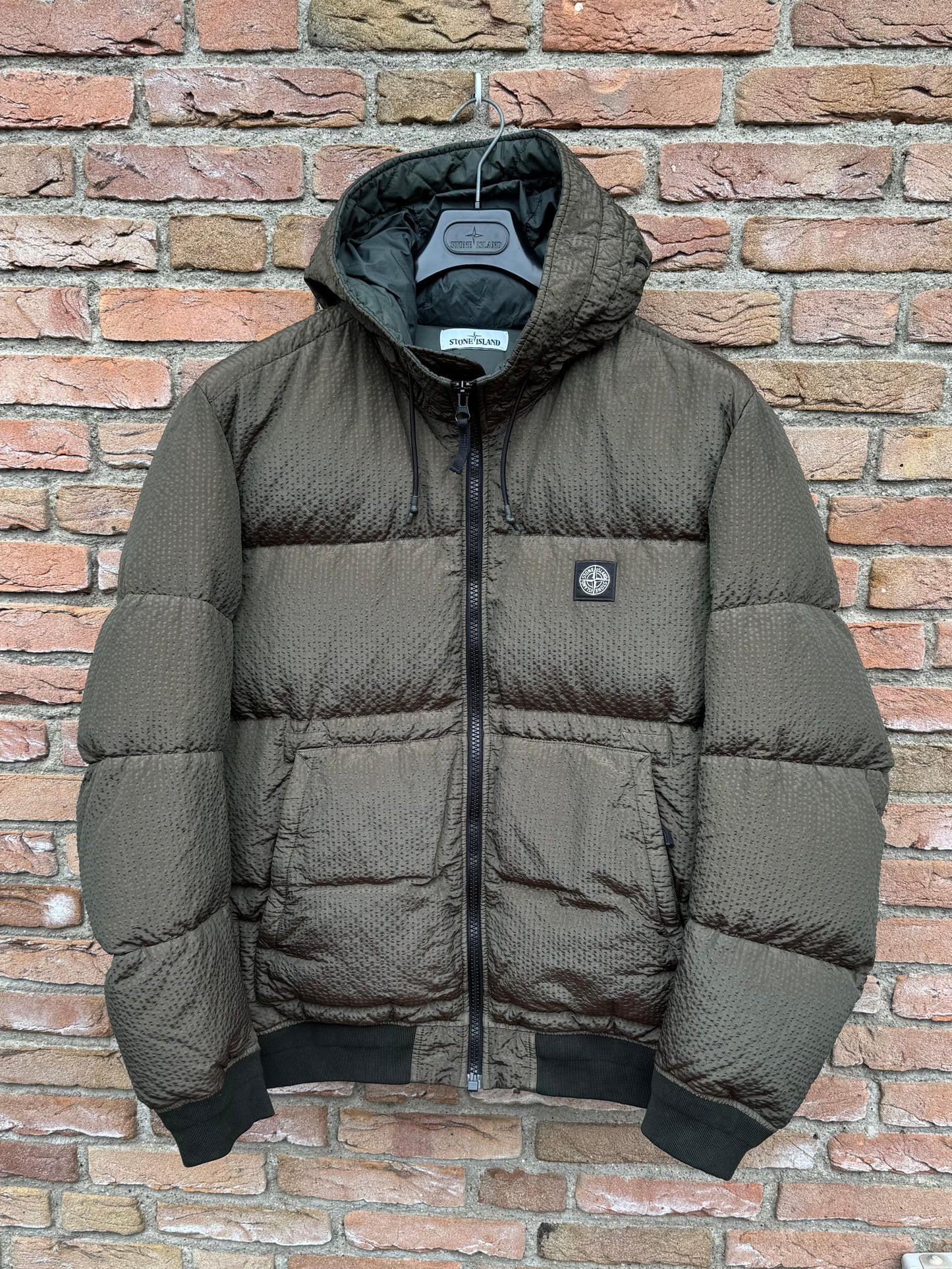 Stone Island Poly-Colour Frame Daunenjacke - XXL