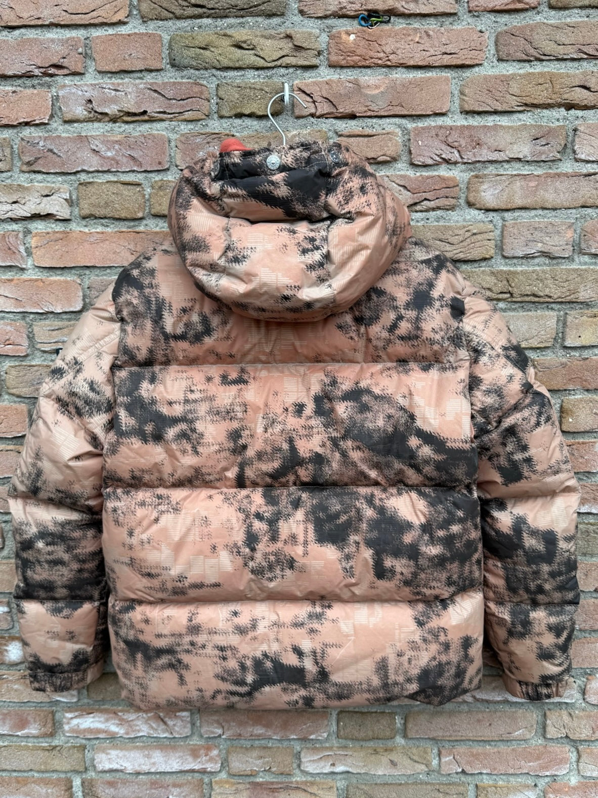 Stone Island Ice Jacket Earth Mapping Camouflage Down Jacket - S