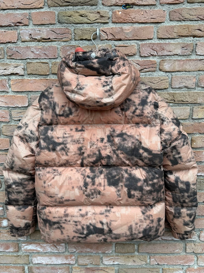 Stone Island Ice Jacket Earth Mapping Camouflage Down Jacket - S
