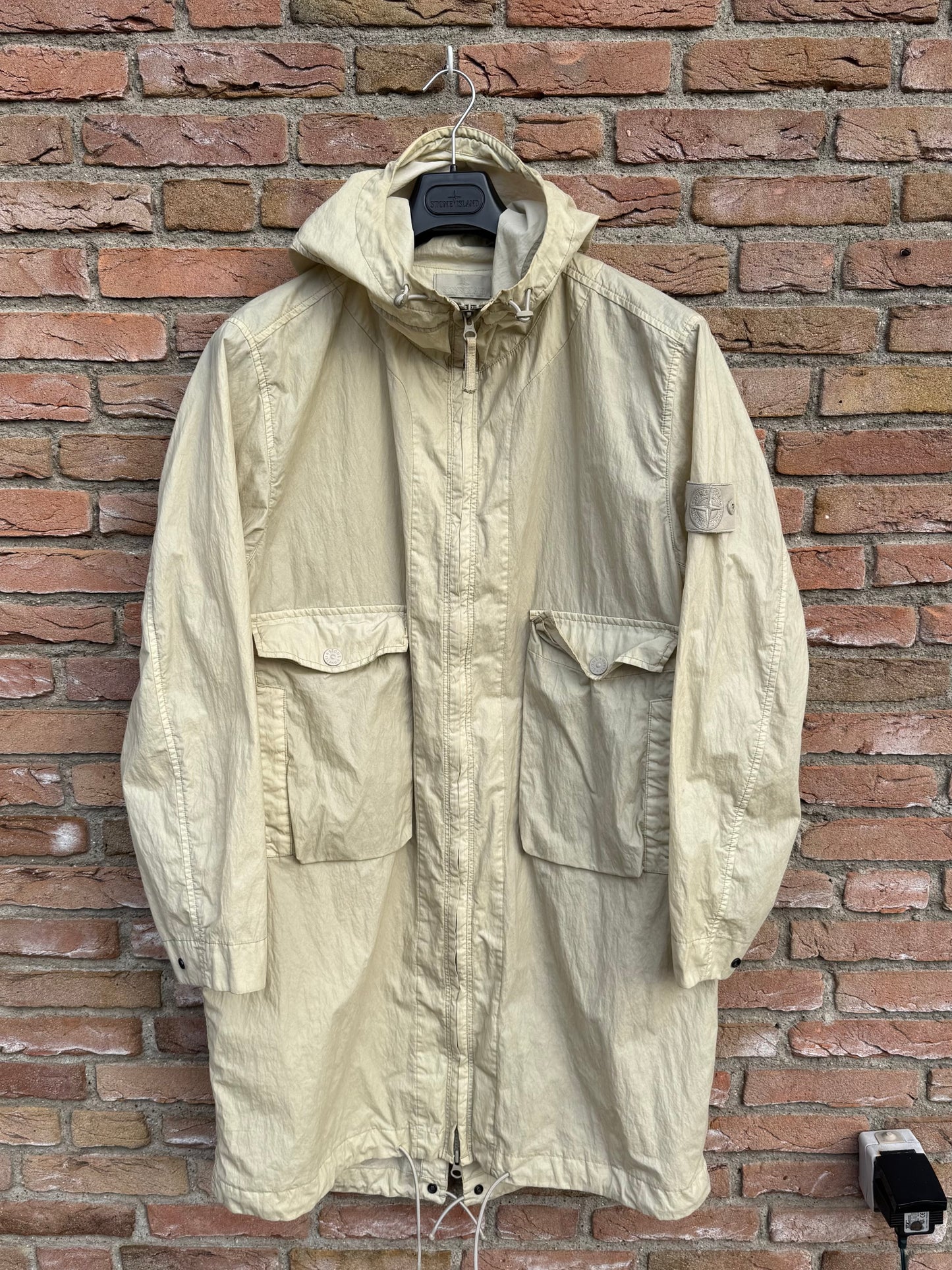 Stone Island 50 Fili Resinata Ghost Parka - XL