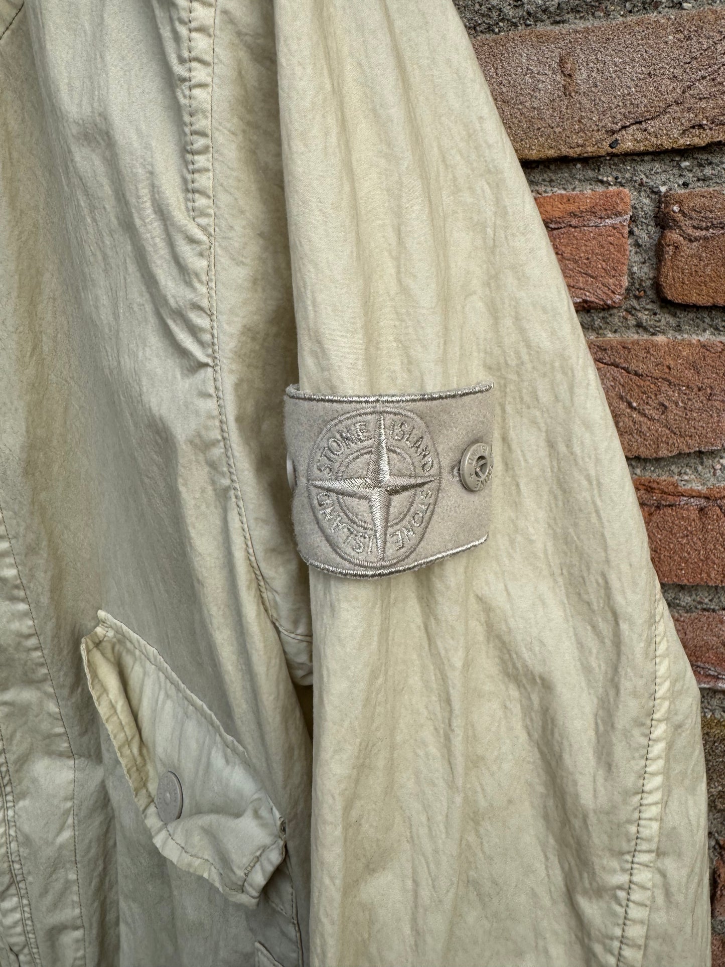 Stone Island 50 Fili Resinata Ghost Parka - XL