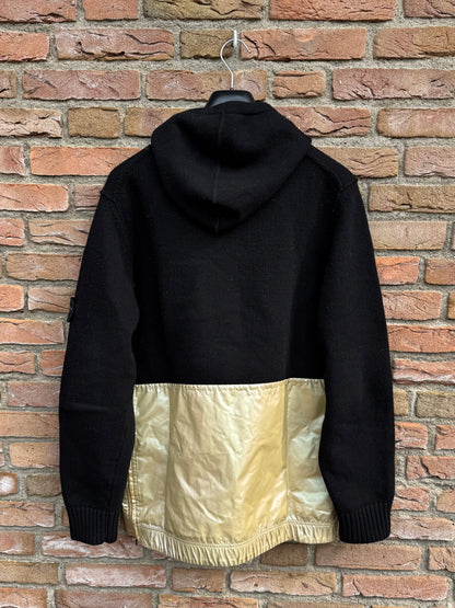 Stone Island Iridescent Knit Hoodie - L