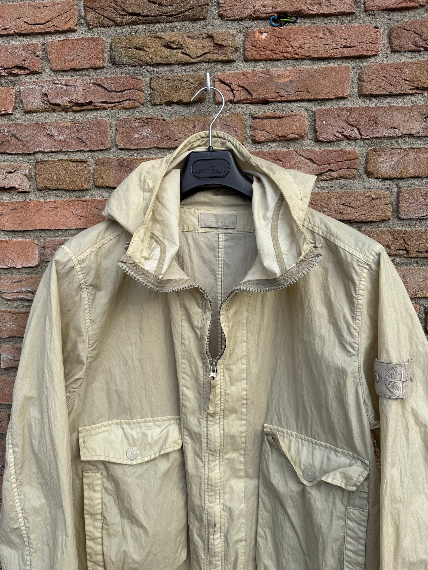Stone Island 50 Fili Resinata Ghost Parka - XL