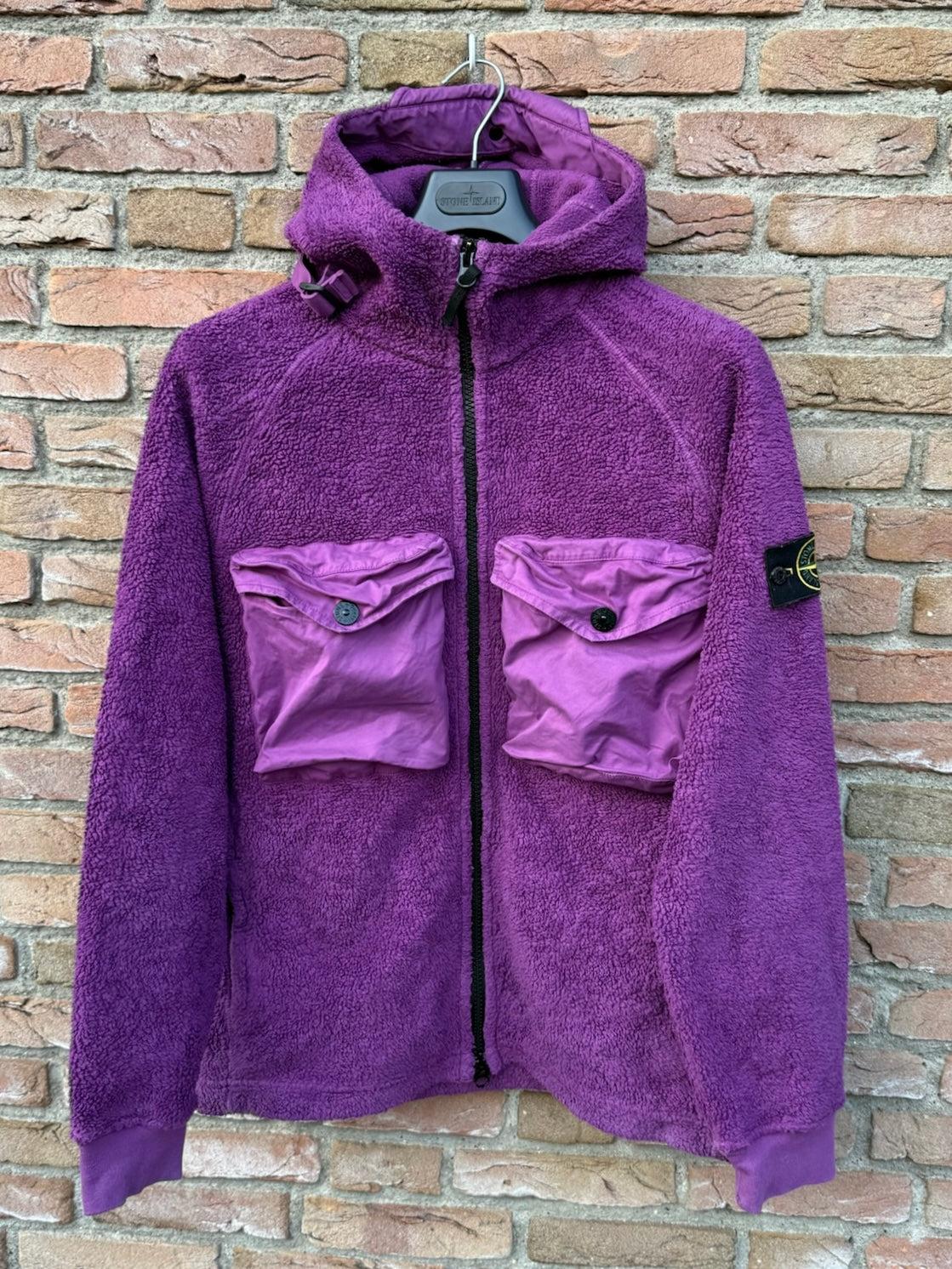 Stone Island Teddy Fleece Jacket - L