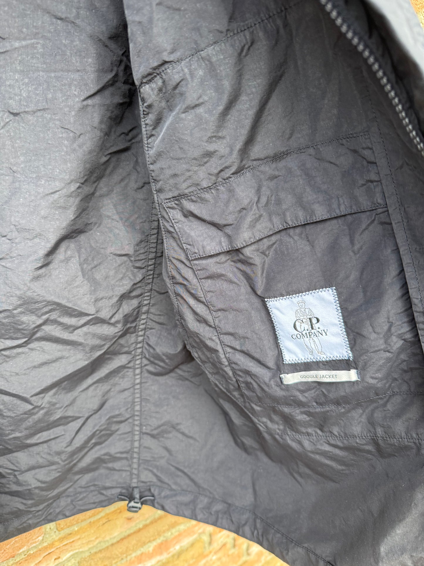 C.P. Company Flatt Nylon Goggle Jacket - L