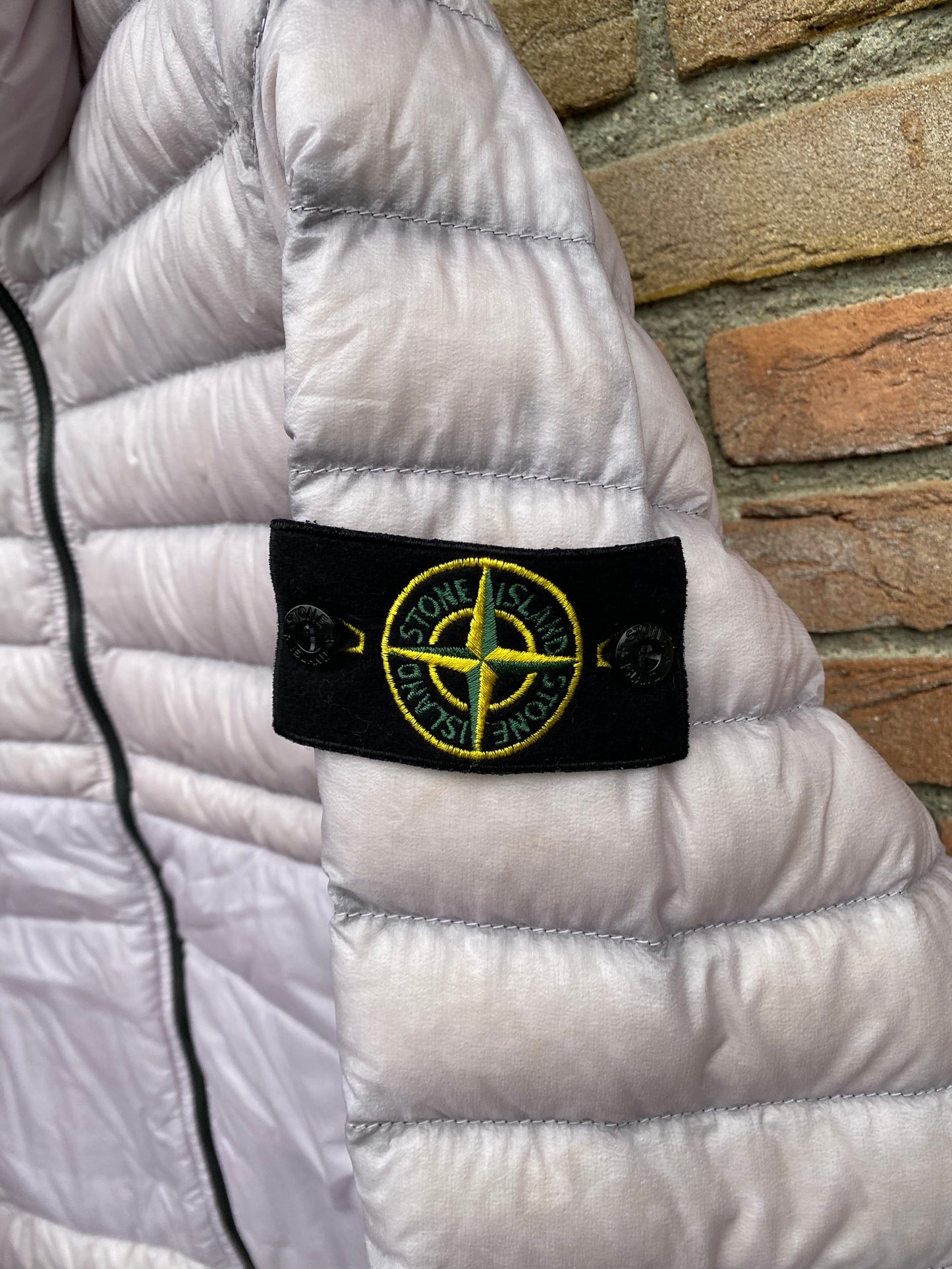 Stone Island Bio-Based Nylon Daunenjacke - L