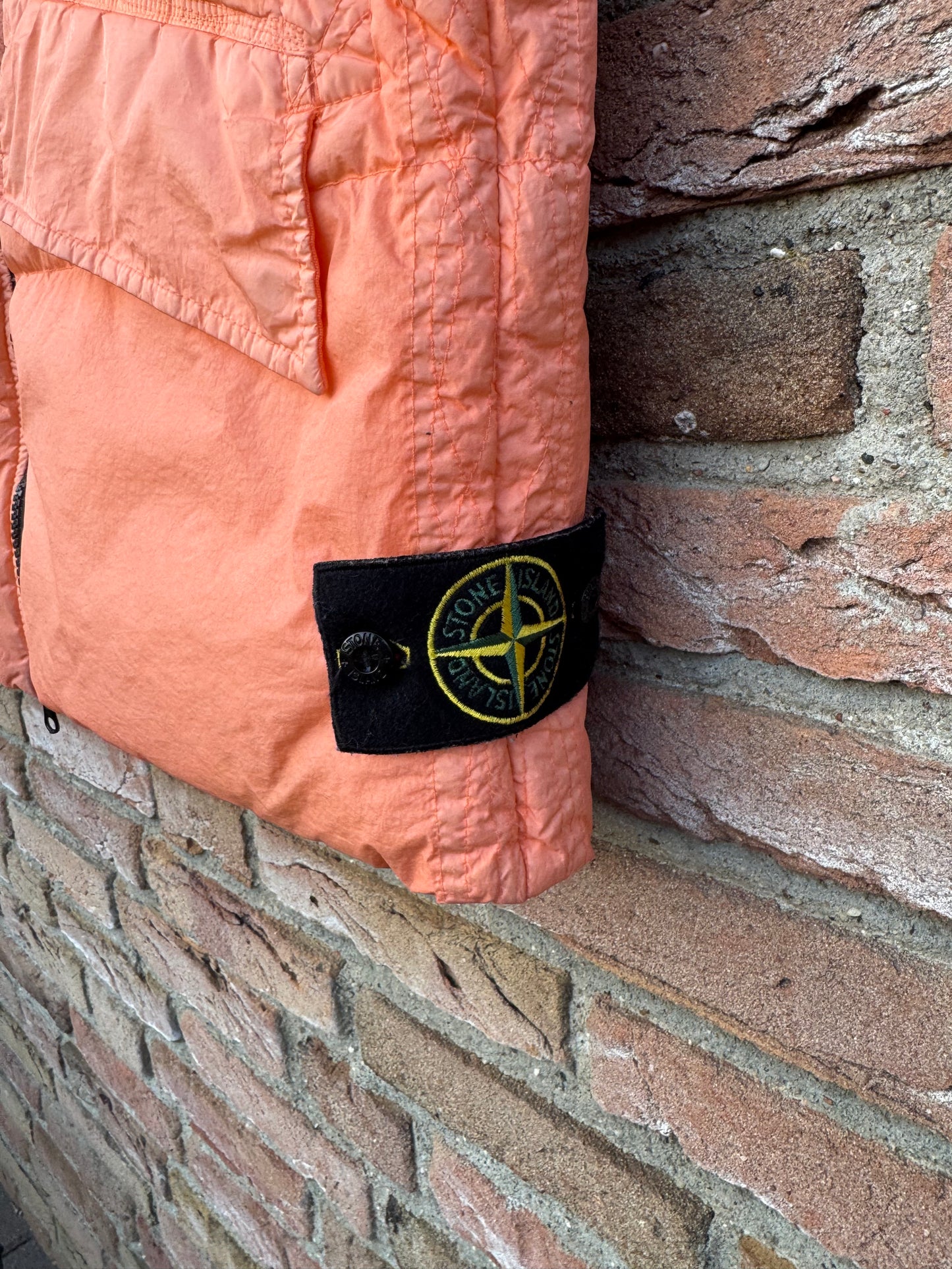 Stone Island Crinkle Reps Down Gilet - L