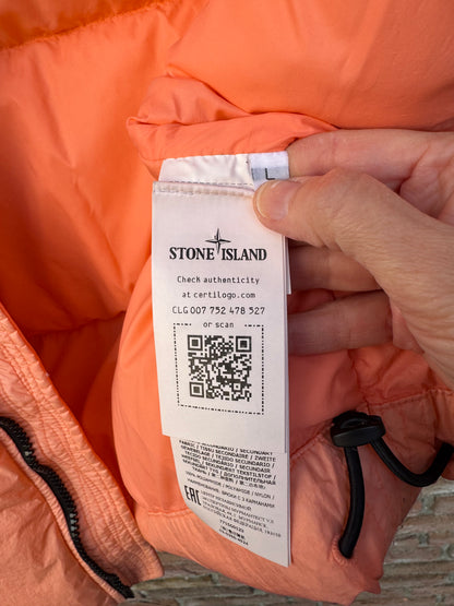 Stone Island Crinkle Reps Down Gilet - L
