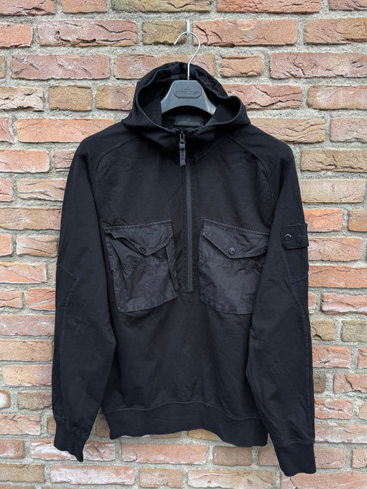 Stone Island Ghost Zip Hoodie - M