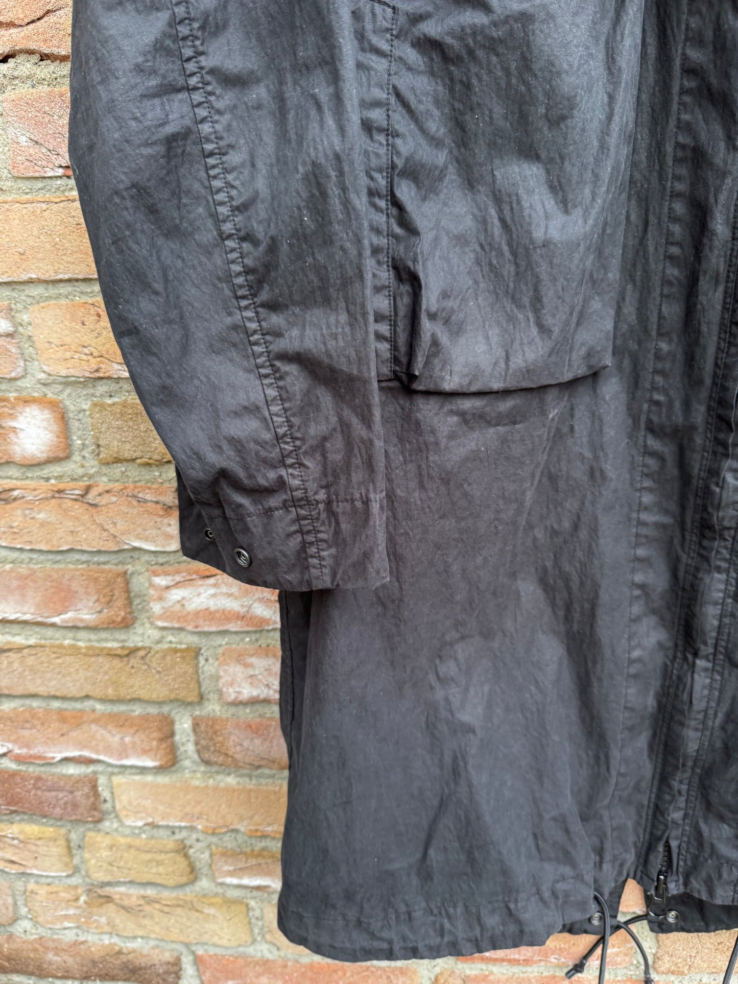 Stone Island 50 Fili Resinata Ghost Parka - L