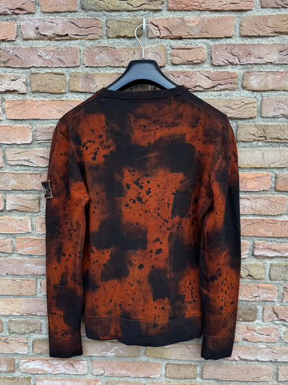 Stone Island Hand Painted Tortoise Pullover - L