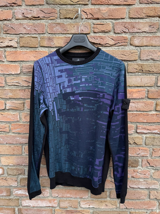 Stone Island Shadow Project Digital Print Pullover - M