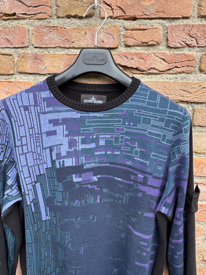 Stone Island Shadow Project Digital Print Pullover - M