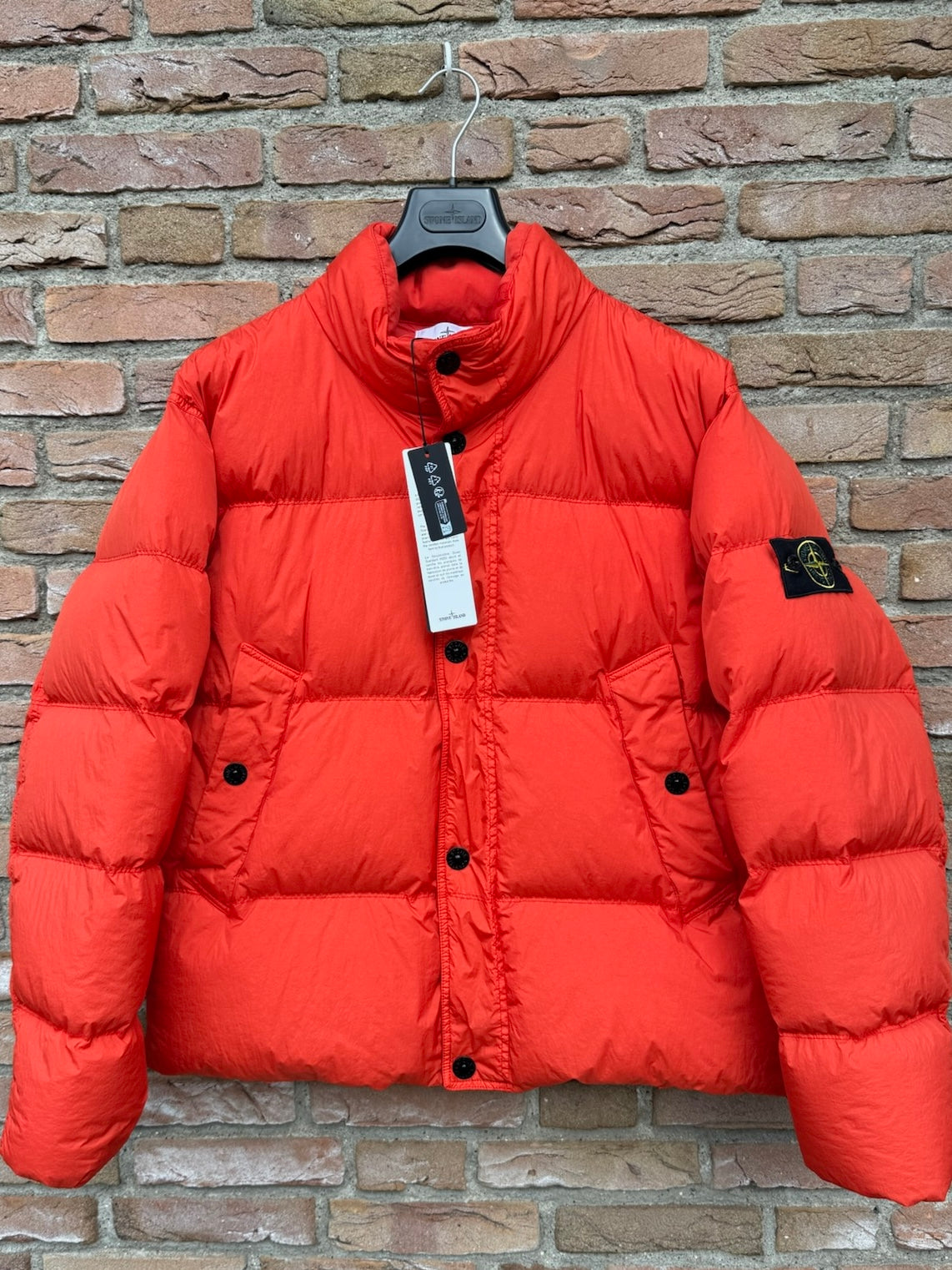 Stone Island Garment Dyed Crinkle Reps NY Down Jacket - L