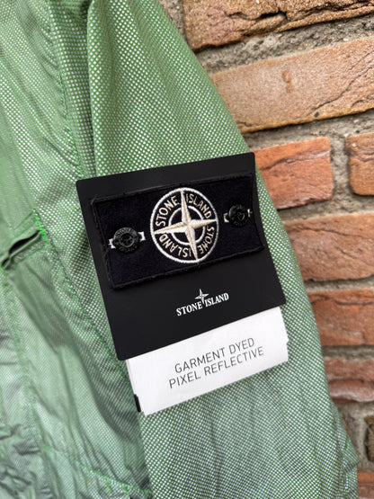 Stone Island Garment Dyed Pixel Reflective Jacket - M