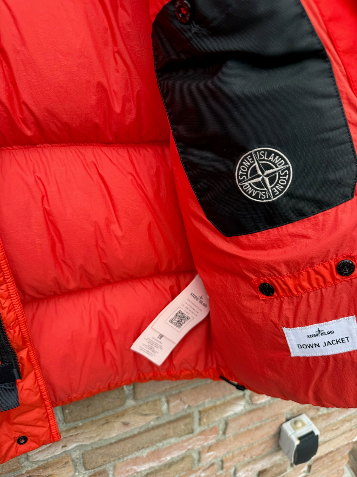 Stone Island Garment Dyed Crinkle Reps NY Down Jacket - L