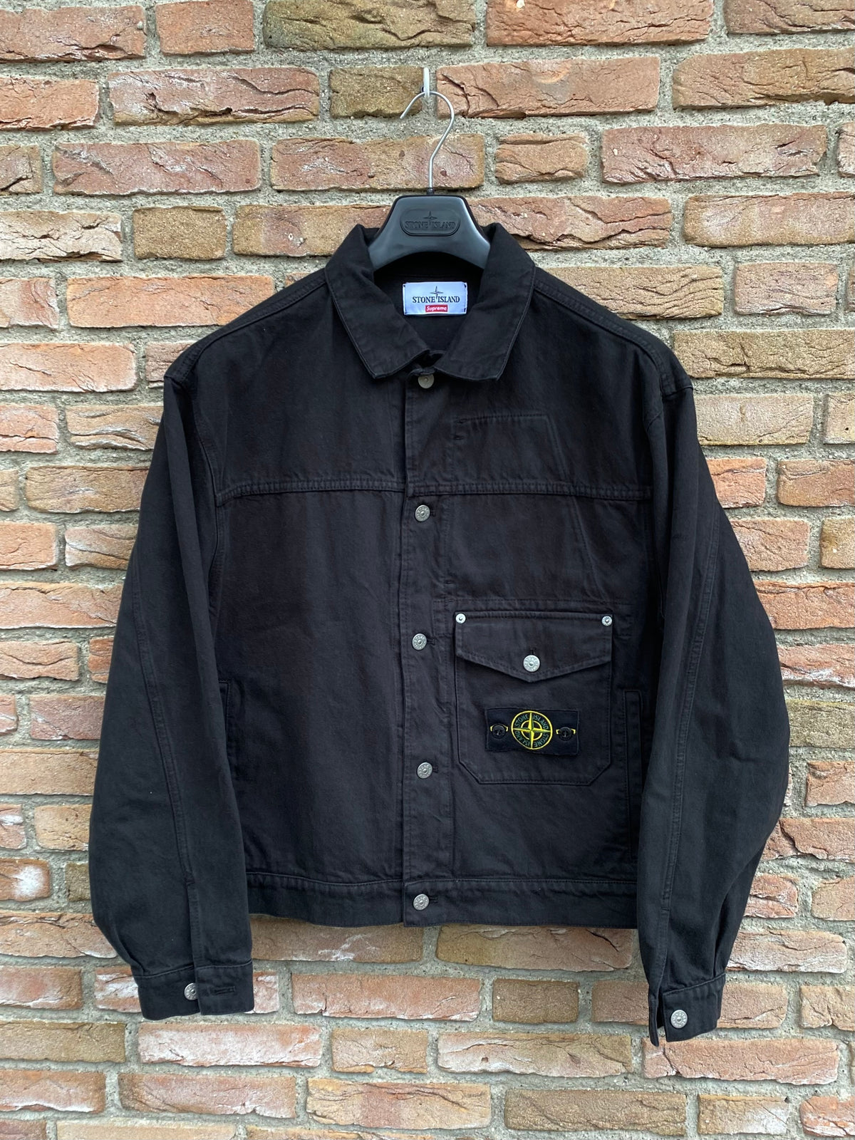 Stone Island x Supreme Bull Denim-TC Jacke - M – ebding