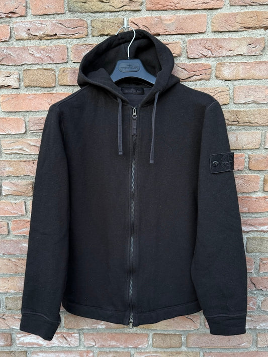 Stone Island Ghost Zipped Hoodie - M