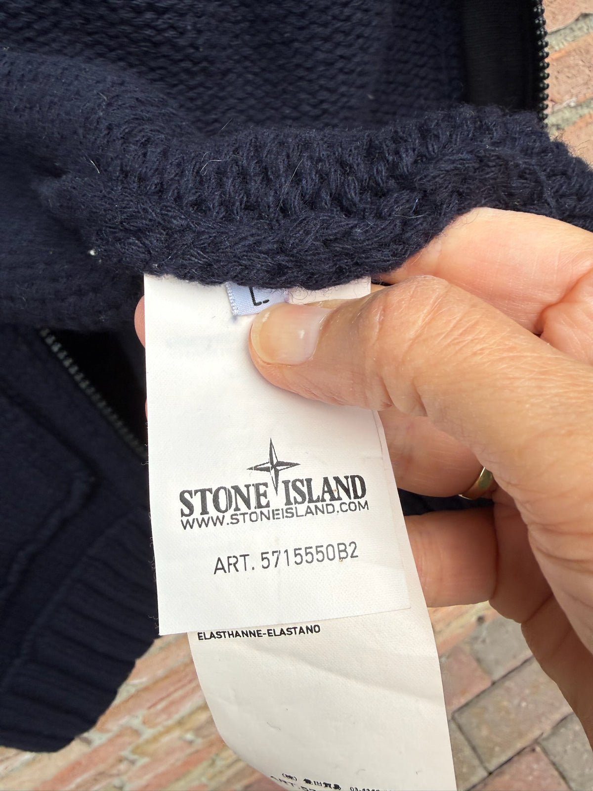 Stone Island Knit Jacket - L