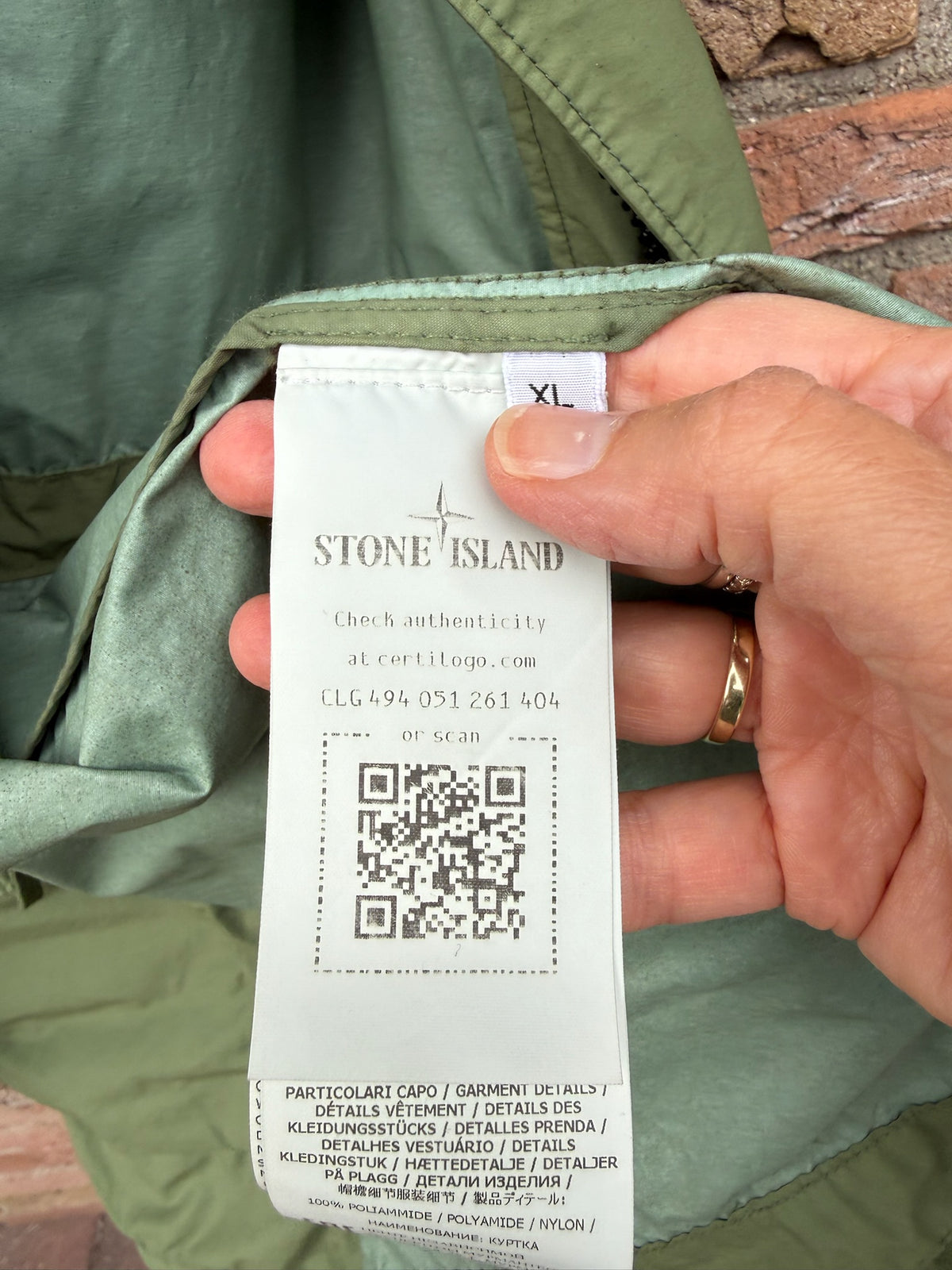 Stone Island Naslan Light Watro Jacket - XL