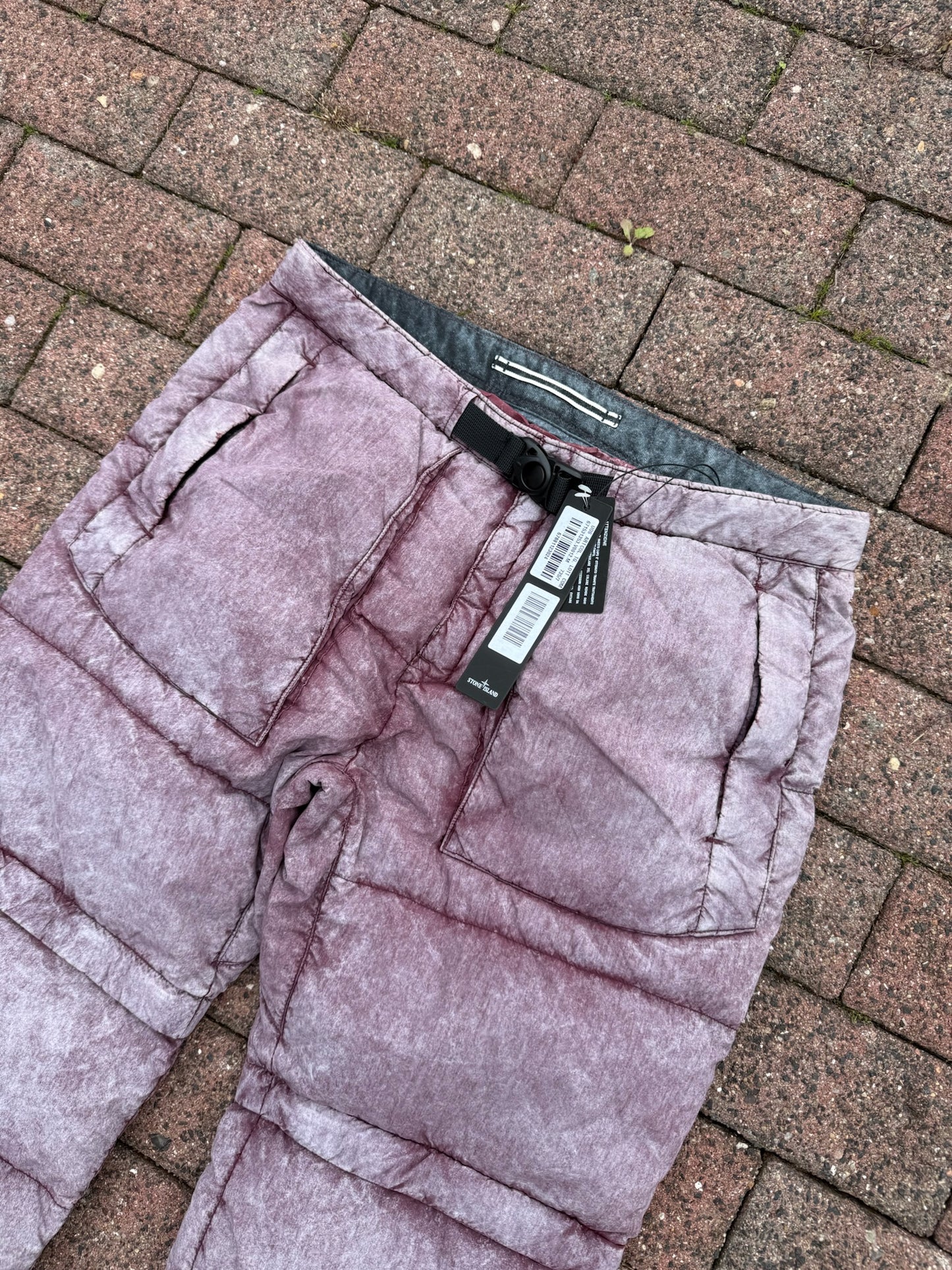 Stone Island Tela Nylon Down Frost Trousers - M