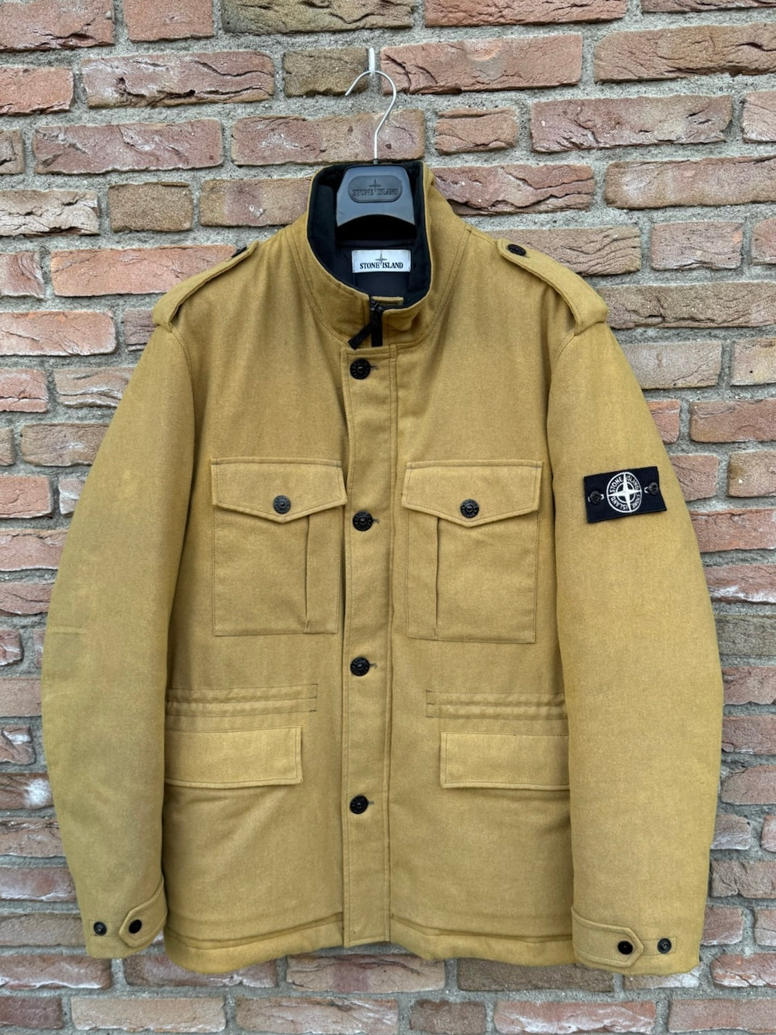 Stone Island Ice Jacket Wool Blend - XXL