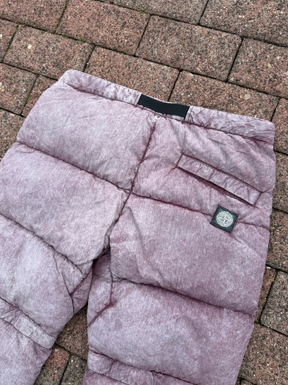 Stone Island Tela Nylon Down Frost Trousers - M