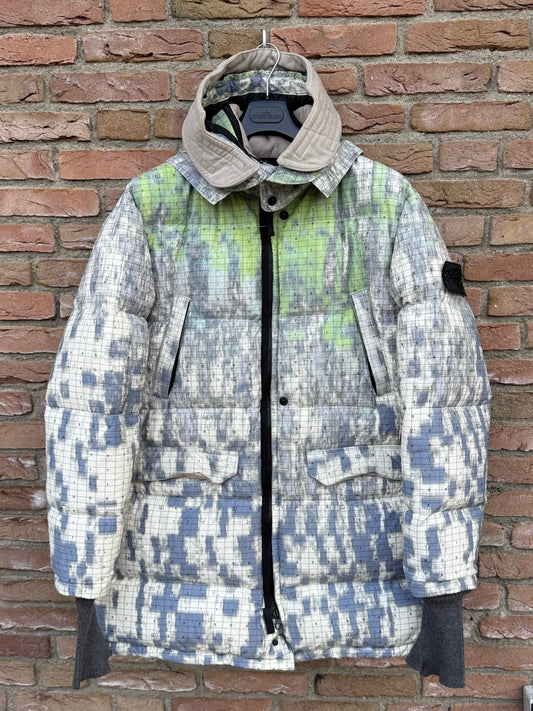 Stone Island Shadow Project DPM Chiné Down Jacket - L