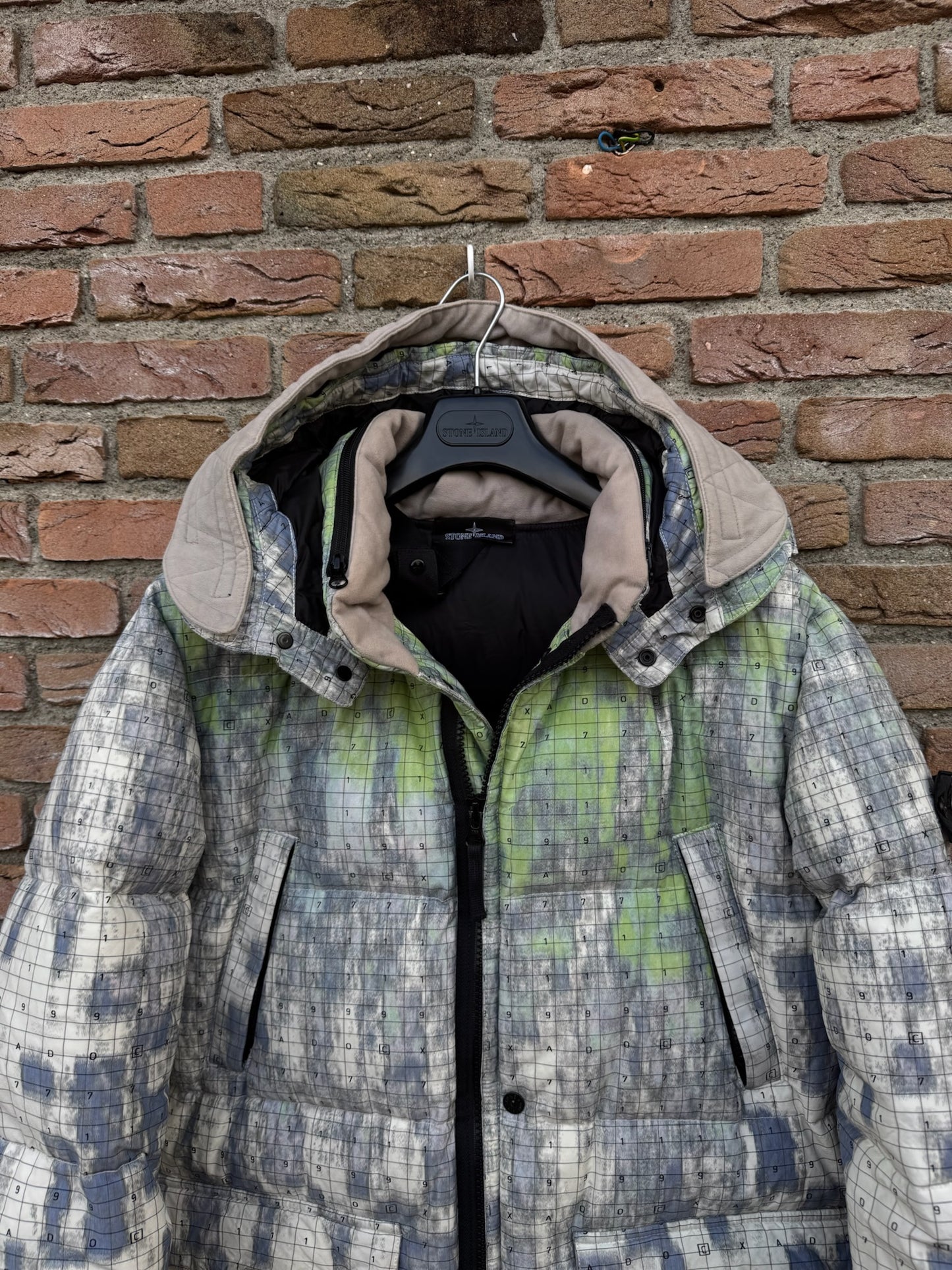 Stone Island Shadow Project DPM Chiné Down Jacket - L