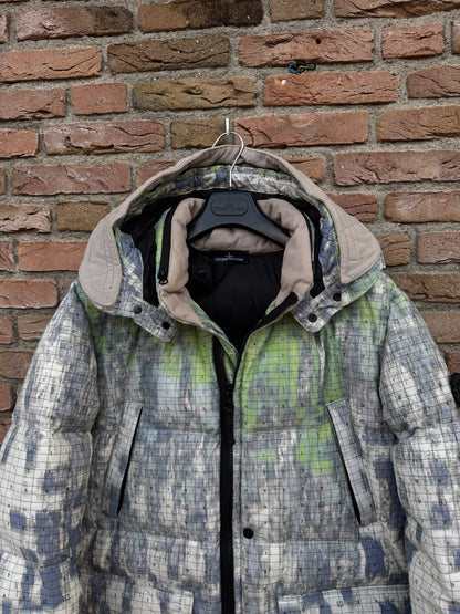 Stone Island Shadow Project DPM Chiné Down Jacket - L