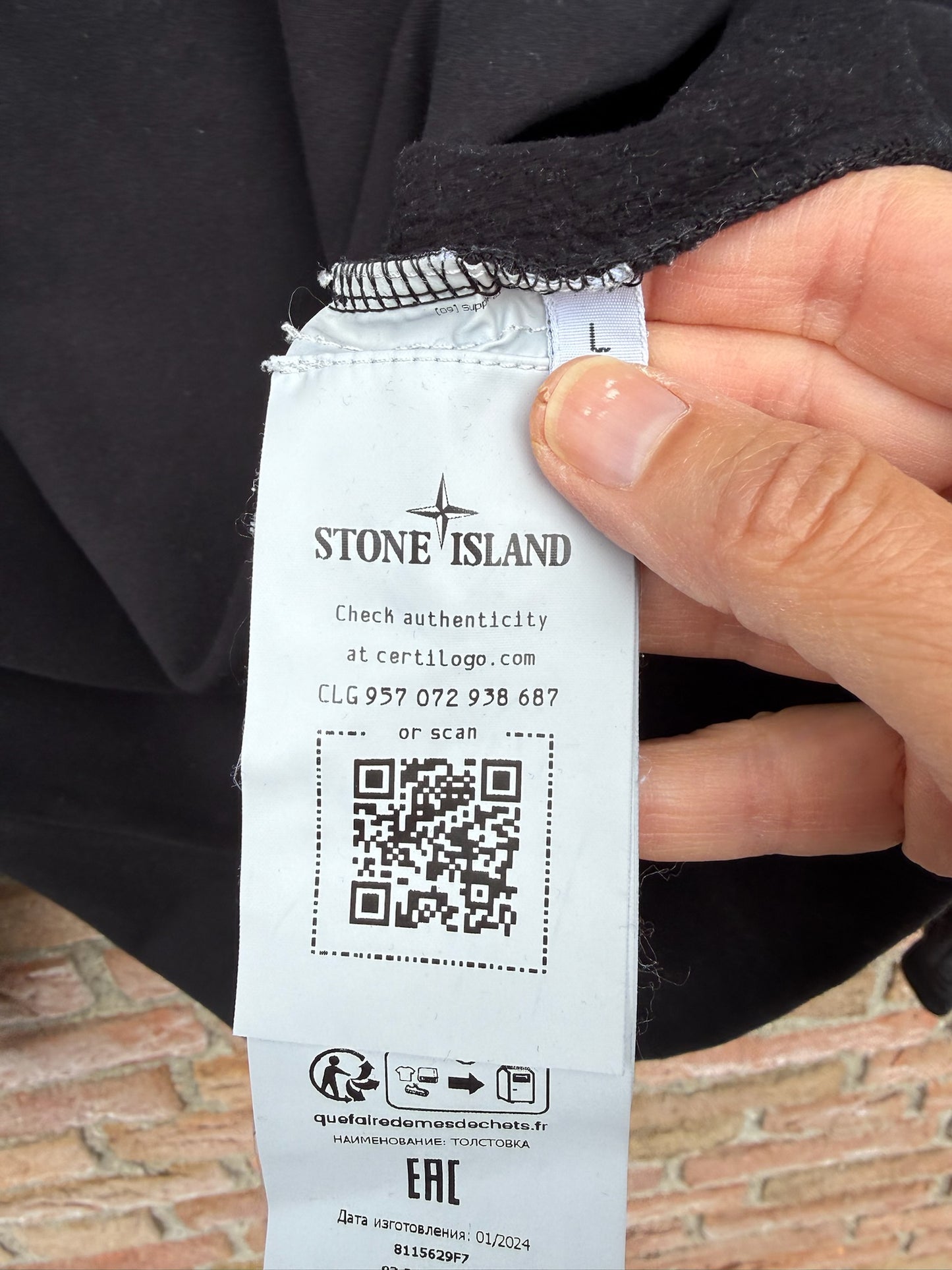 Stone Island Ghost Sweatshirt - L