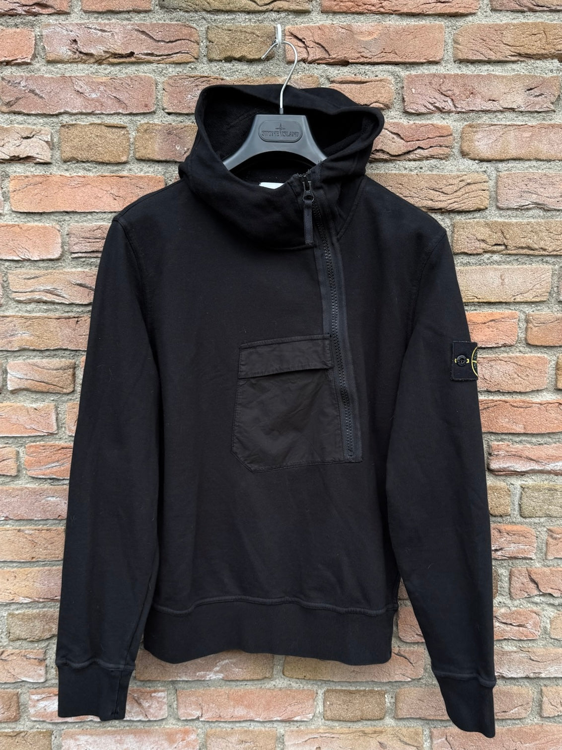 Stone Island Zip Hoodie - S