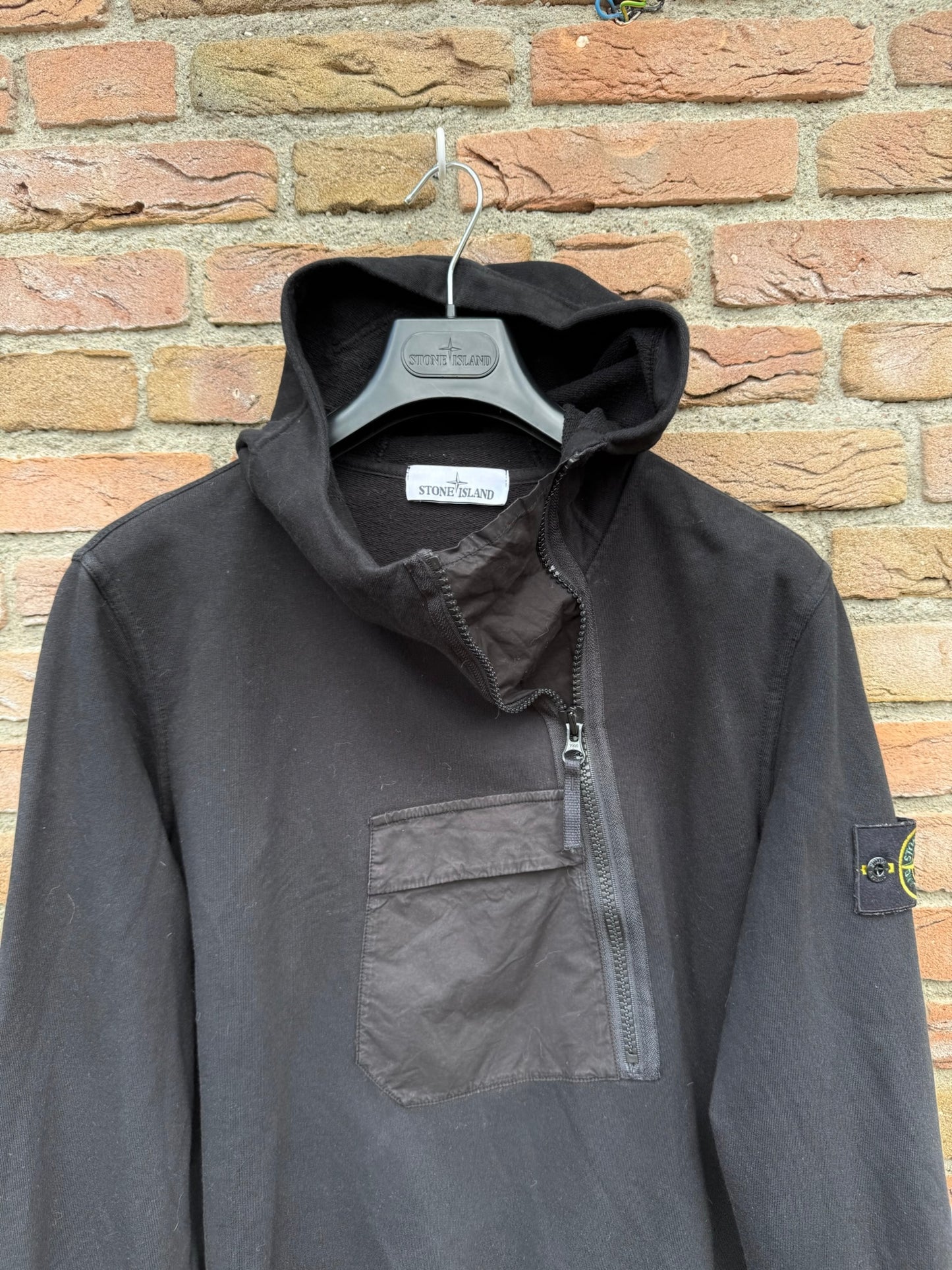 Stone Island Zip Hoodie - S