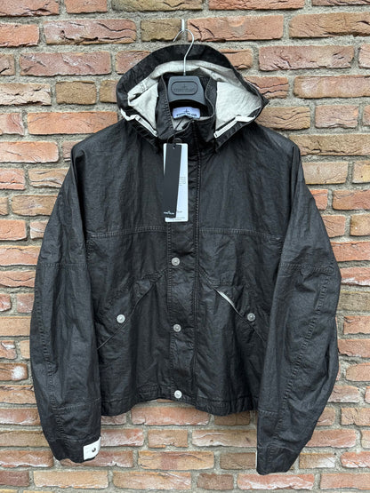 Stone Island Raw Plated Linen Marina Jacket - XXL