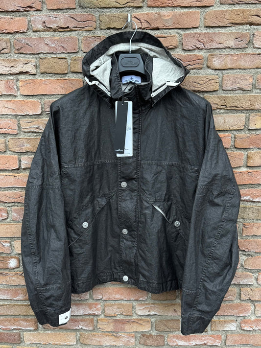 Stone Island Raw Plated Linen Marina Jacket - XXL