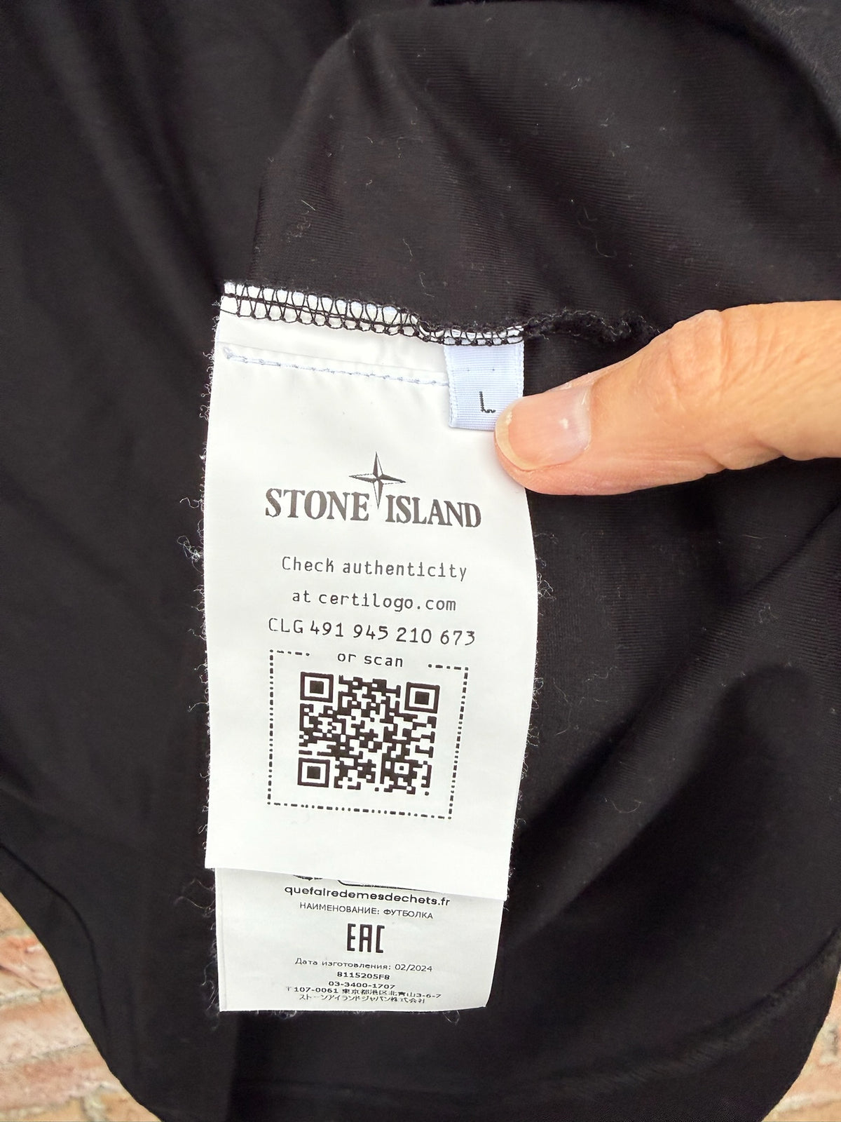 Stone Island Ghost T-Shirt - L