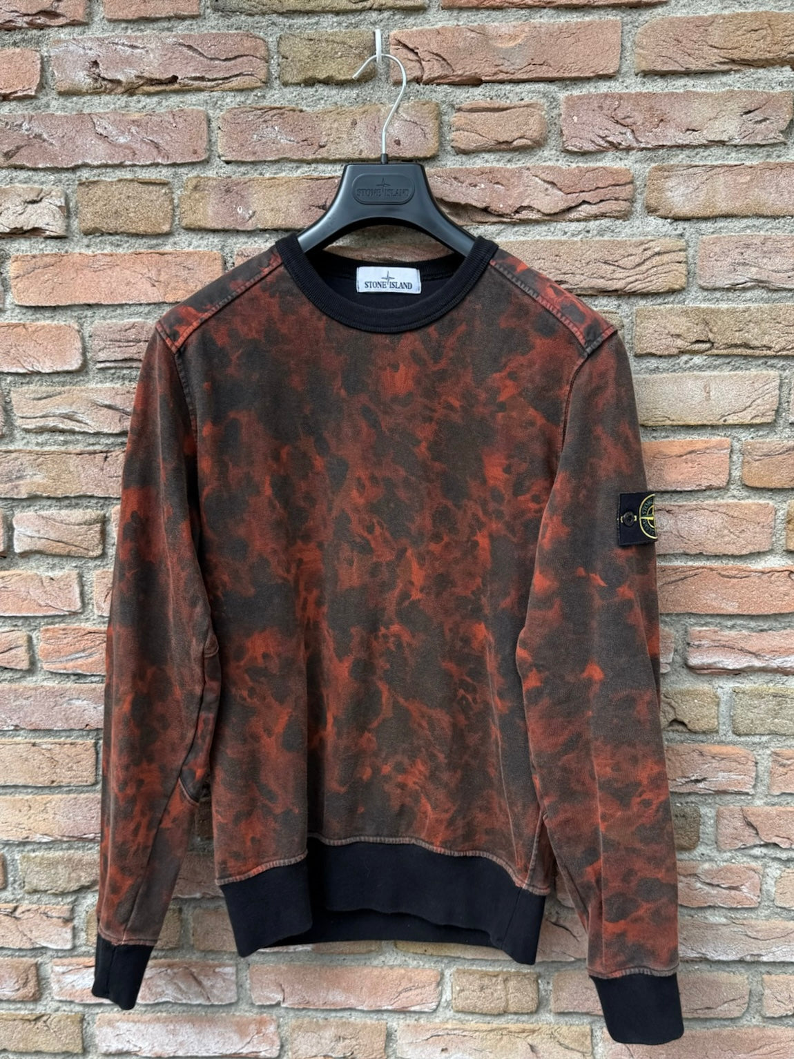Stone Island Tortoise Shell Camo Sweatshirt - M
