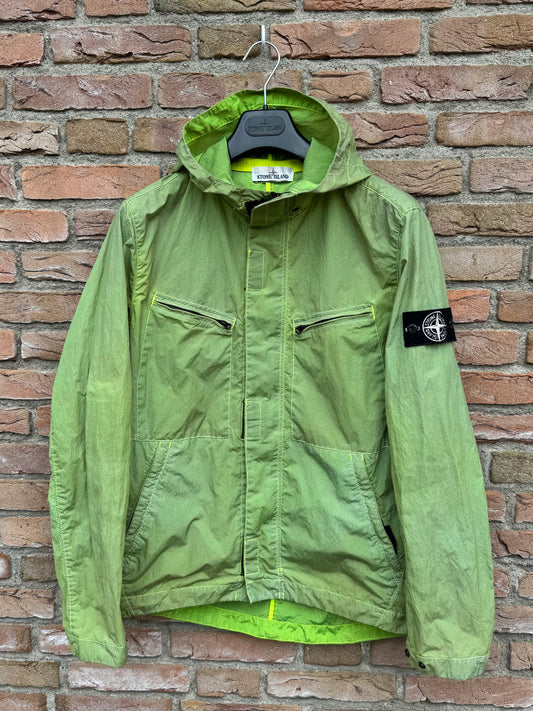 Stone Island Garment Dyed Pixel Reflective Jacket - M