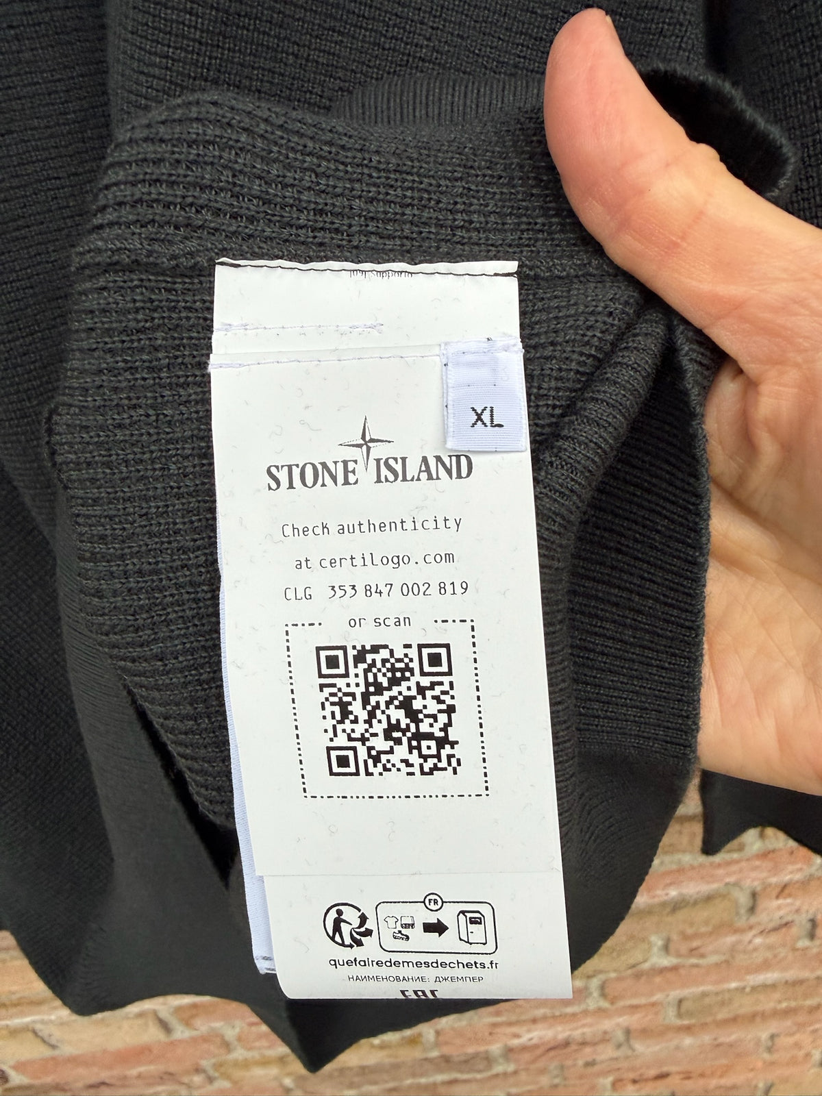 Stone Island Knit Pullover - XL