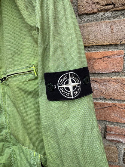 Stone Island Garment Dyed Pixel Reflective Jacket - M