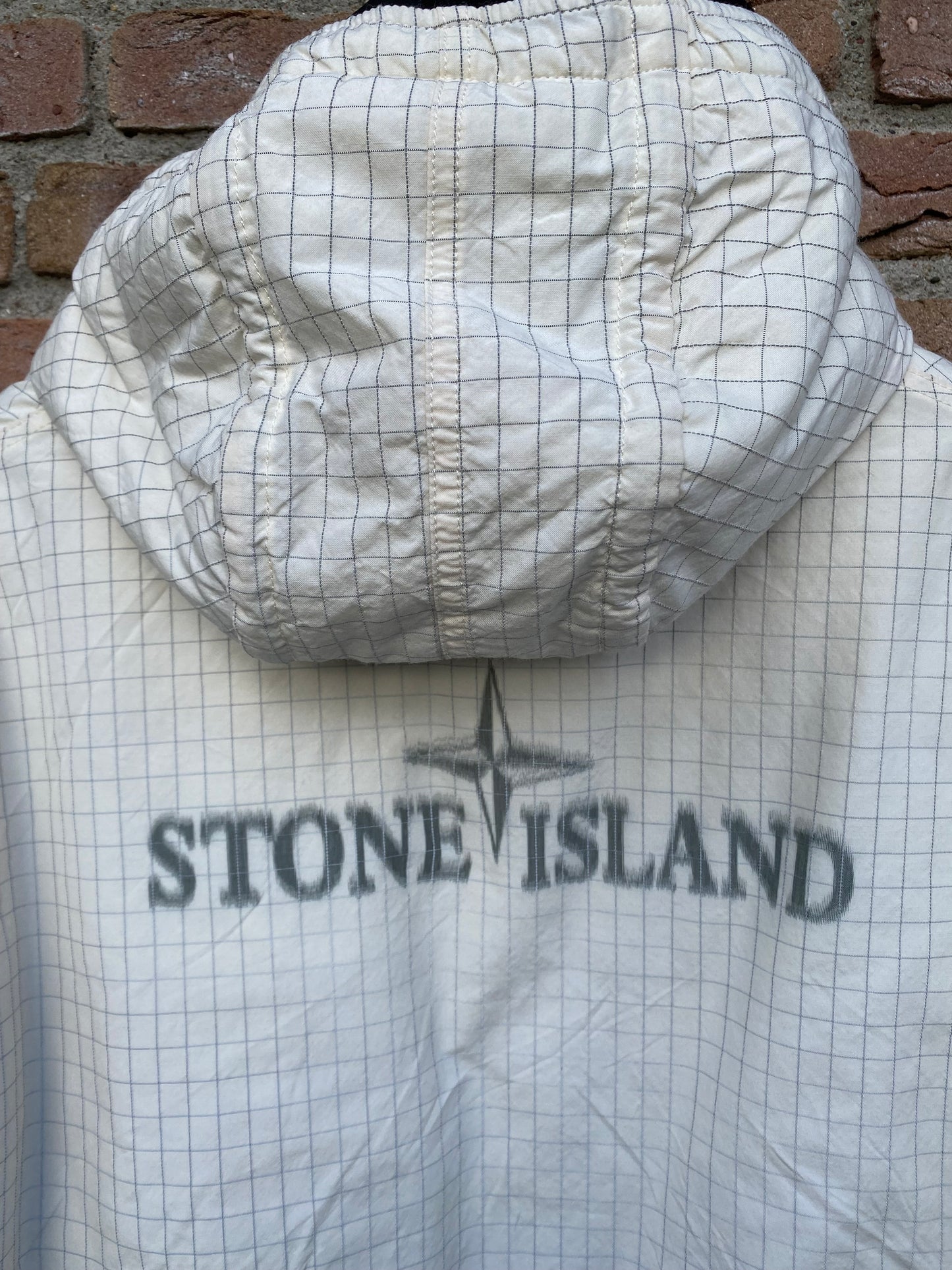 Stone Island Reflective Ripstop Chine Jacke - L