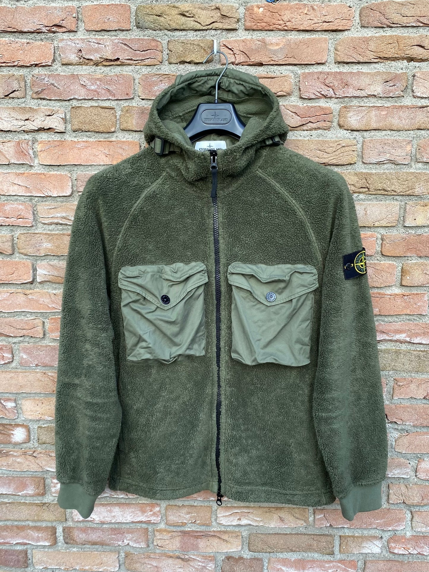 Stone Island Teddy Fleecejacke - L