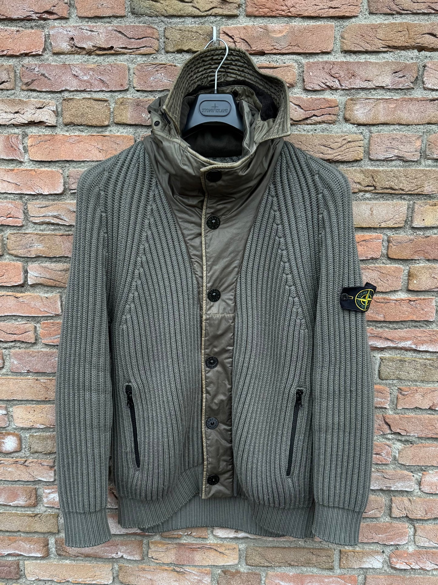 Stone Island Presidents Knit Jacket - L