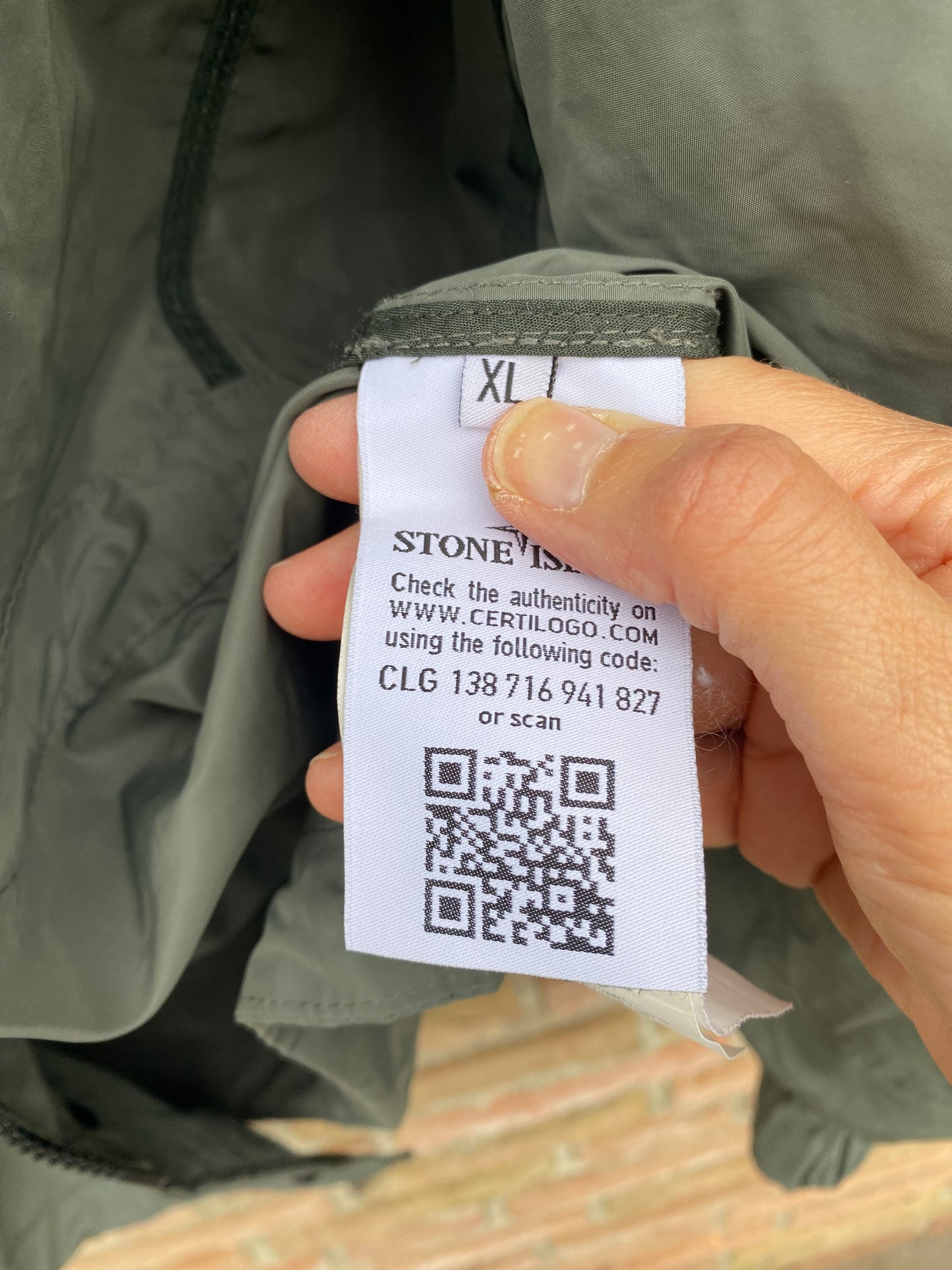 Stone Island Micro Reps Jacke - XL