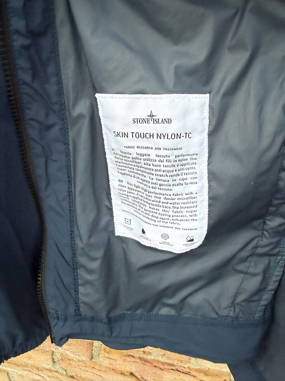 Stone Island Skin Touch Nylon-TC Jacket - L