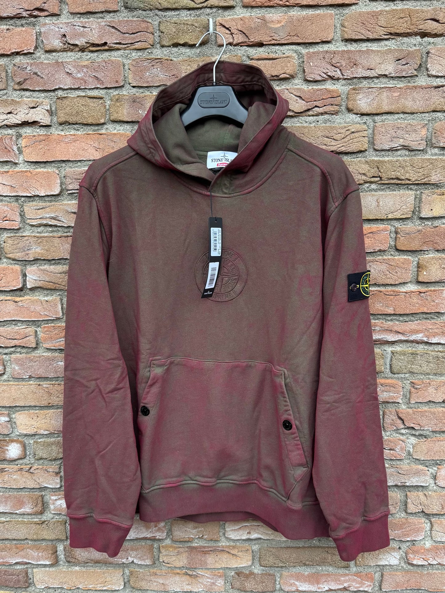 Stone Island x Supreme Hoodie - XL